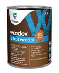 Teknos Woodex Aqua Wood Oil - olje za les, rjav 0,9L