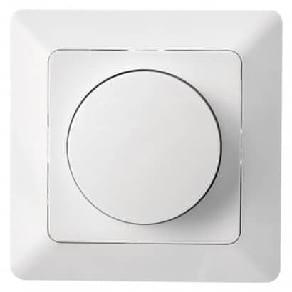 Emos Zatemnilno stikalo - dimmer vgradno belo