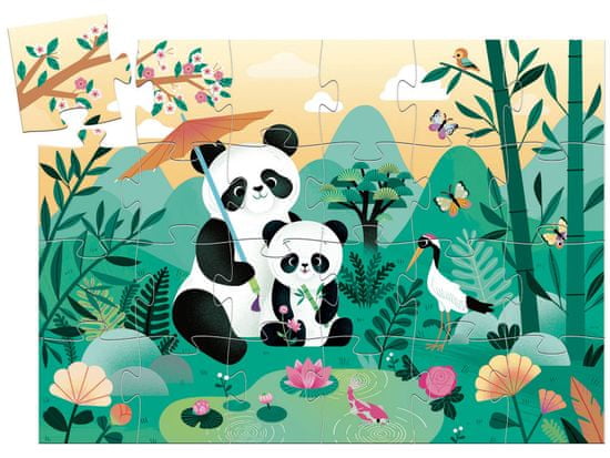 Djeco sestavljanka Panda, 24 delov