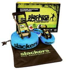 SLACKERS Slackline Classic set s trakom za učenje