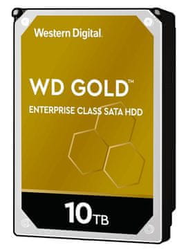 Western Digital Gold Enterprise Class trdi disk, 10 TB, SATA 6 Gb/s, 7200, 256 MB
