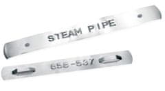 Dymo mehanski trak 12mm, nerjaveče jeklo, brez lepila (32500)