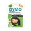 Dymo LT trak 12mm, črna na beli, 18769, Iron-on (S0718850)