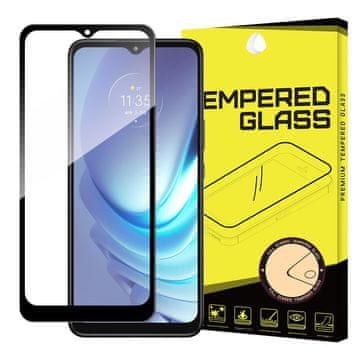 MG Full Glue Super Tough zaščitno steklo za Motorola Moto G50, črna