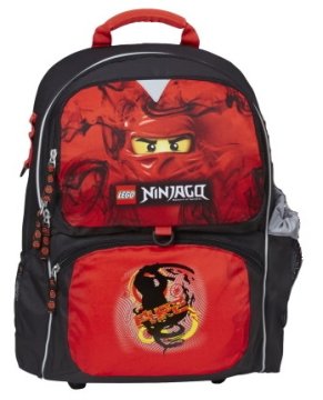 LEGO Bags Ninjago nahrbtnik Kai, rdeč