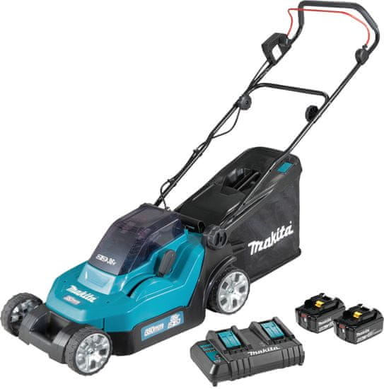 Makita DLM382CM2 LXT akumulatorska potisna kosilnica