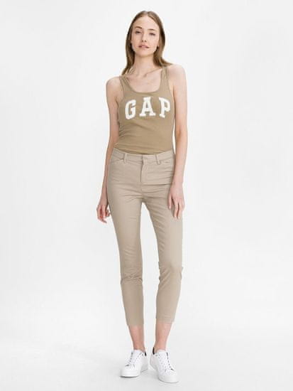 Gap signature skinny ankle top khaki