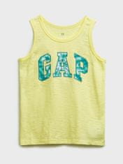 Gap Otroške Majica brez rokavov interactiv graphic tank XL