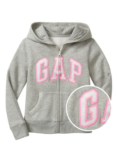 Gap Otroška Pulover Logo zip hoodie