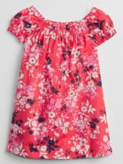 Gap Otroške Obleka smocked floral swing dress 4YRS