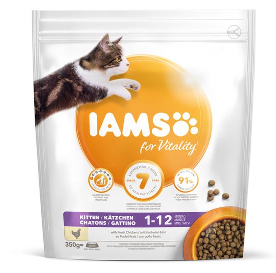 IAMS For Vitality hrana za mačke do 1 leta, 350 g
