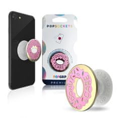 PopSockets PopGrip držalo/stojalo, Donut Pink – Enamel