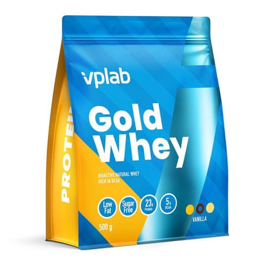 VPLAB Gold Whey proteini, vanilija, 500 g