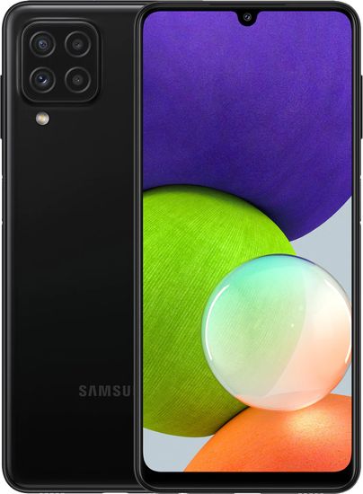 Samsung Galaxy A22 pametni telefon, 4 GB/64 GB, črn