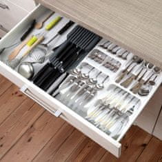 KINGHoff Vstavek za predal za nože Organiser Block White