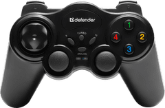 Defender brezžični igralni plošček GAME MASTER WIRELESS USB, radio, črn