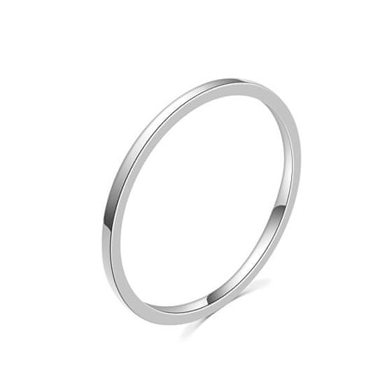 MOISS Minimalistični srebrni prstan R0002020