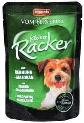 Animonda VF mokra hrana za pse malih pasem Kleiner Racker - jerebica in majaron, 16 x 85 g