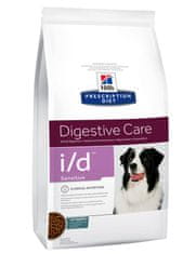Hill's I/D Digestive Care Sensitive hrana za pse, jajce in riž, 12 kg