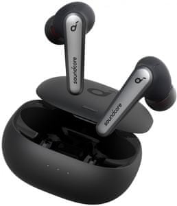 čudovite brezžične slušalke Soundcore Anker Liberty Air 2 za Bluetooth 6 mikrofonov čisti prostoročni klici ANC zatiranje okoljskega hrupa upravljanje na dotik polnjenje polnilne škatle Purenote zvok 11 mm pretvorniki
