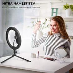 Manta MRL002 Selfie Ring z namiznim stojalom za telefon