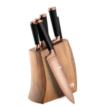 Berlingerhaus Komplet nožev Bh-2479 v bloku Black Rose