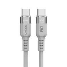 DUDAO LC5Max kabel USB-C / USB-C PD 100W 1m, siva