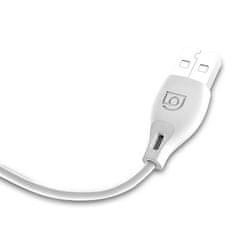 DUDAO L4L kabel USB / Lightning 2.1A 2m, belo