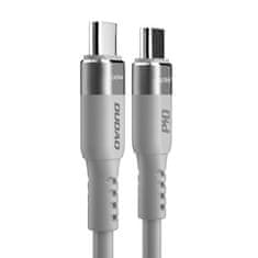 DUDAO LC5Max kabel USB-C / USB-C PD 100W 1m, siva