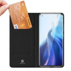 Dux Ducis Skin Pro knjižni usnjeni ovitek za Xiaomi Mi 11, črna