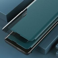 MG Eco Leather View knjižni ovitek za Samsung Galaxy S21 Plus 5G, oranžna