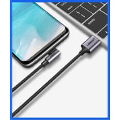 Ugreen kabel USB / USB-C 3A 2m, siva