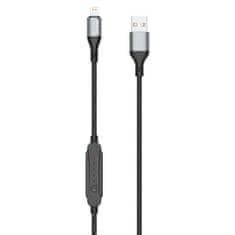 DUDAO L7 kabel USB / Lightning 5A 1m, črna