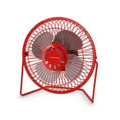 Esperanza EA149R 6" USB ventilator Yugo rdeč