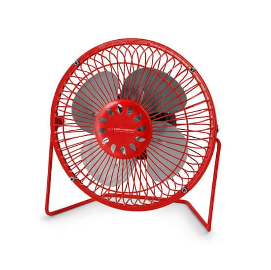 Esperanza EA149R 6" USB ventilator Yugo rdeč