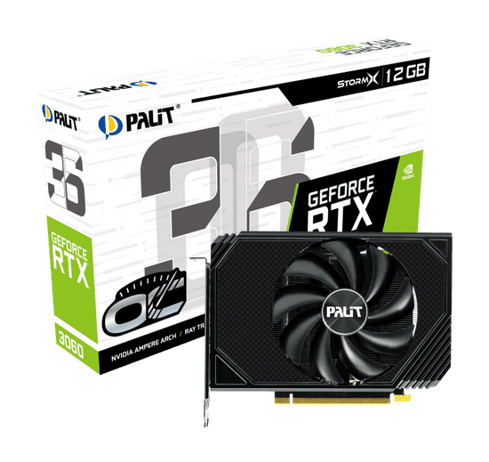 PALiT GeForce RTX 3060 StormX OC grafična kartica, 12 GB GDDR6 ...