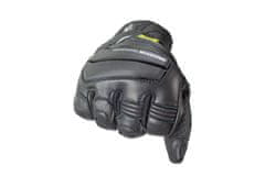 Cappa Racing Usnjene motoristične rokavice DETROIT, dolge, črne S