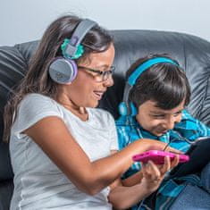 Jlab Buddies Studio Kids Wireless brezžične slušalke, sivo-modre