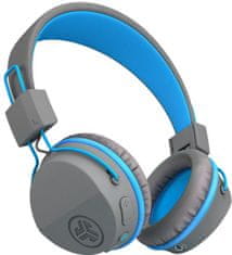 Jlab Buddies Studio Kids Wireless brezžične slušalke, sivo-modre