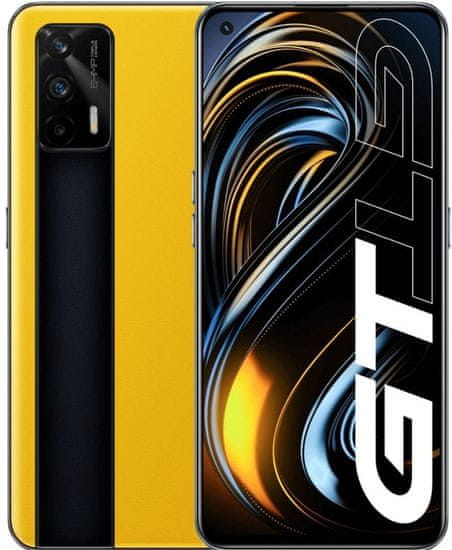 realme GT 5G pametni telefon, 12GB/256GB, Racing Yellow