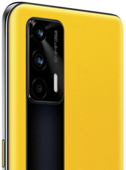 realme GT 5G pametni telefon, 12GB/256GB, Racing Yellow
