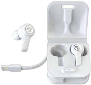 moderne Bluetooth slušalke jlab air Executive true wireless z izenačevalnikom čist zvok odlična zmogljivost polnilna škatla za dolgo življenjsko dobo s kablom lahke senzorji na dotik