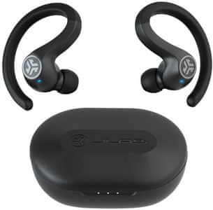 moderne Bluetooth slušalke jlab air sport true wireless z izenačevalnikom čist zvok odlična zmogljivost polnilna škatla za dolgo življenjsko dobo s kabelskimi lahkimi senzorji na dotik