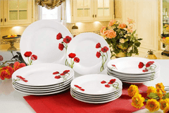 Banquet 18-delni jedilni set Poppy