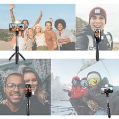 VivoVita All Star Selfie – Selfie palica/tripod z lučko