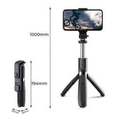 VivoVita All Star Selfie – Selfie palica/tripod z lučko