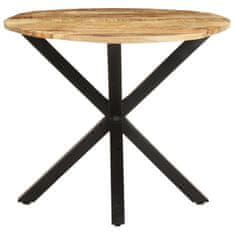 Vidaxl Stranska mizica 68x68x56 cm trden mangov les