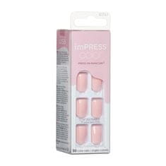 KISS Samolepilni nohti imPRESS Color Pick Me Pink 30 kosov