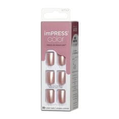 KISS Samolepilni nohti imPRESS Color Paralyzed Pink 30 kosov