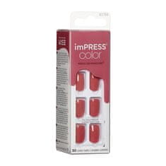 KISS Samolepilni nohti imPRESS Color Platonic Pink 30 kosov